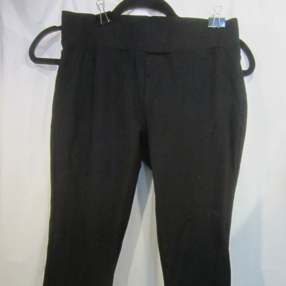 MADDY M pull on black leggings pants WOMEN XS